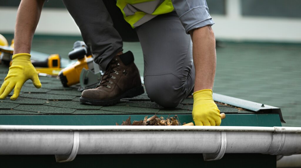 Gutter cleaning