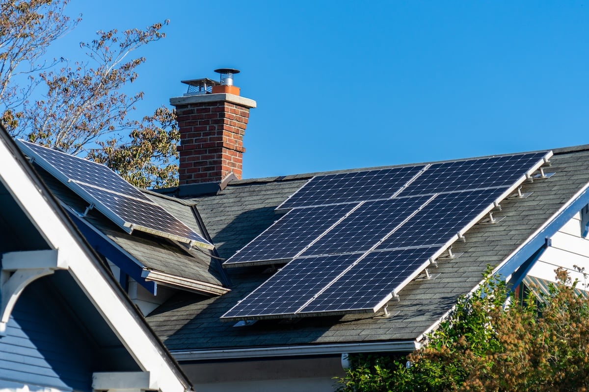 new solar panels home