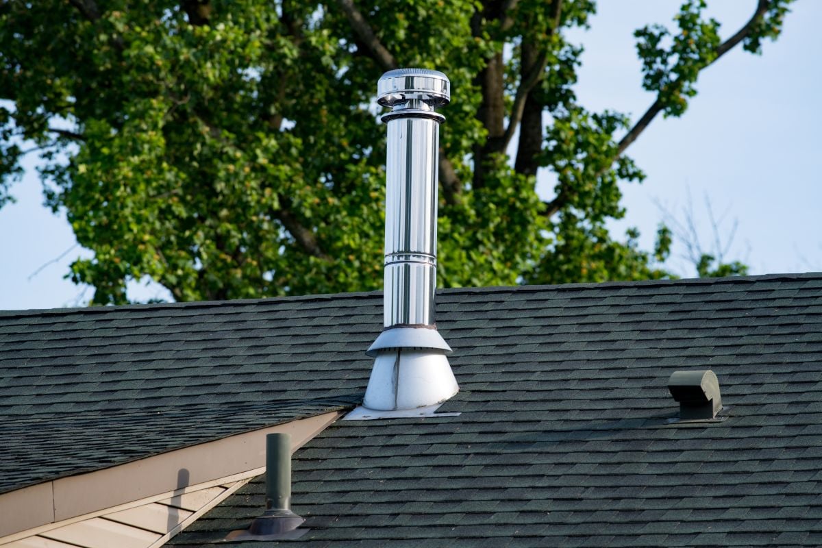 roof vent installation pipe