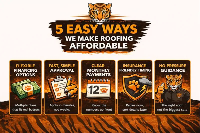 financing payment options peoria roofing